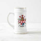 Mahlerの家紋 ビールジョッキ (左)