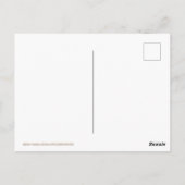 Maho湾のビーチの聖ヨハネの郵便はがき ポストカード (裏面)