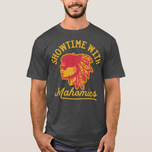Mahomies Patrick Mahomes Kansas Cityとのショータイム Tシャツ