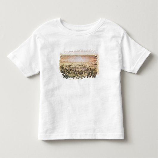 Mahonの包囲、1756年5月20日 トドラーTシャツ (正面)