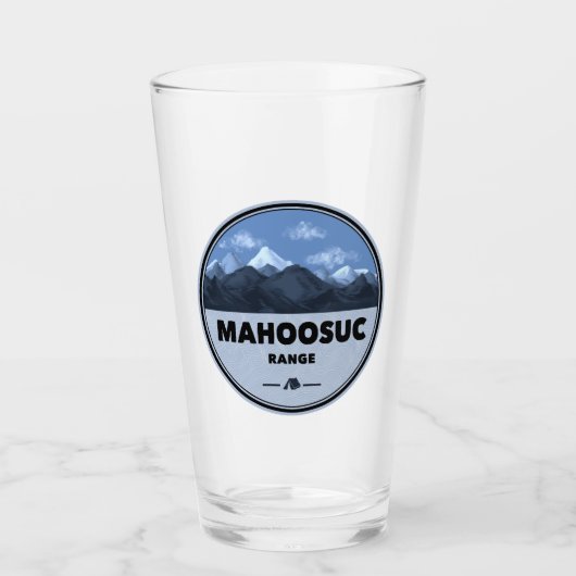 Mahoosuc Range New Hampshire Maine Camping タンブラーグラス (正面)