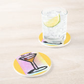 MAIの時間MAI TAIのカクテルのプリント コースター (側面)