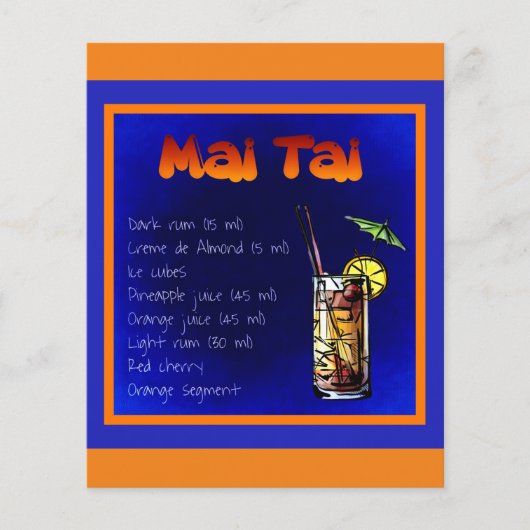 mai-tai-854531舞タイレシピアルコール飲料 チラシ (正面)