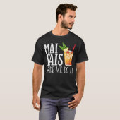 Mai Tai Cocktail Drink Recipe Mix Glass Tシャツ (正面フル)