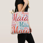 Maia トートバッグ (クローズアップ)