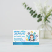 Maid | Cleaner Tool Equipment 名刺 (スタンド正面)