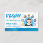 Maid | Cleaner Tool Equipment 名刺 (正面)