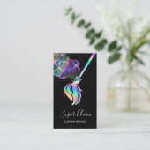 Maid Cleaning House Sparkling Holograph 名刺 (スタンド正面)