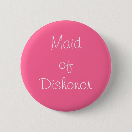 Maid of Dishonorピン 缶バッジ (正面)