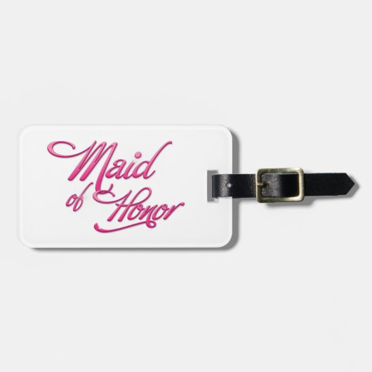 Maid Of Honor ラゲッジタグ (正面横)