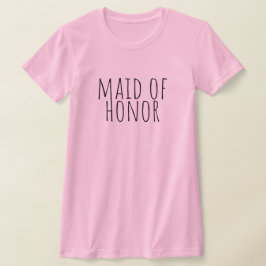 Maid Of Honor Bridal Party Wedding Tシャツ