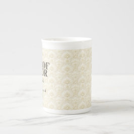Maid of Honor | Ornamental Art Deco – Ivory ボーンチャイナマグカップ