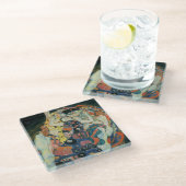 Maiden 1913年(キャンバスの油) ガラスコースター (アングル)