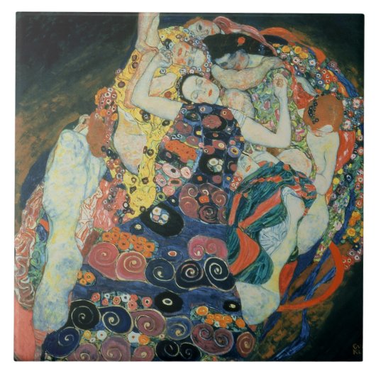 Maiden 1913年(キャンバスの油) タイル (正面)