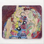 Maiden (Virgin), Gustav Klimt, Vintage Art Nouveau マウスパッド<br><div class="desc">The Maiden (aka The Virgin) (1913) by Gustav Klimt is a vintage Victorian Era Art Nouveau fine art symbolism portrait painting. Several women yawning, stretching and sleeping in a bed covered with colorful mosaic pattern blankets. About the artist: Gustav Klimt (1862-1918) was an Austrian Symbolist painter and one of the...</div>