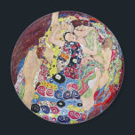 Maiden (Virgin), Gustav Klimt, Vintage Art Nouveau マグネット<br><div class="desc">The Maiden (aka The Virgin) (1913) by Gustav Klimt is a vintage Victorian Era Art Nouveau fine art symbolism portrait painting. Several women yawning, stretching and sleeping in a bed covered with colorful mosaic pattern blankets. About the artist: Gustav Klimt (1862-1918) was an Austrian Symbolist painter and one of the...</div>