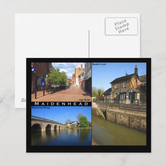 Maidenheadはがき ポストカード (正面/裏面)