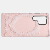 Maiden's Dream Cherry Blossom Lace Oval Phone Case Samsung Galaxyケース (裏面横)