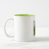 Maidens of the Erechtheion, Athens, Greece ツートーンマグカップ (左)