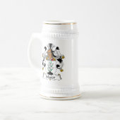 Maierの家紋 ビールジョッキ (正面左)