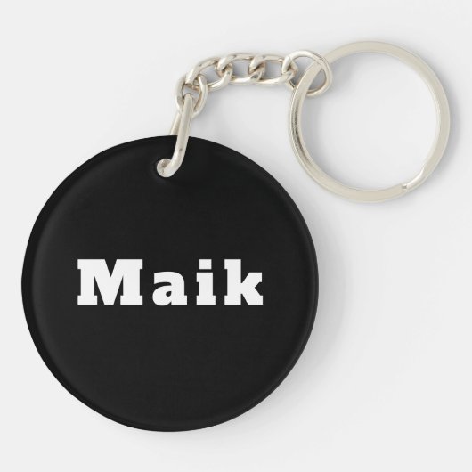 Maik キーホルダー (裏面)