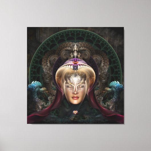 Maikia - The Mystic Guardian Canvas Print キャンバスプリント (正面)
