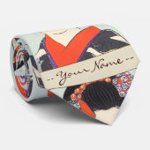 Maiko Shunsen Natoriの日本の芸術のポートレート ネクタイ (ロール)