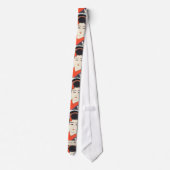 Maiko Shunsen Natoriの日本の芸術のポートレート ネクタイ (裏面)