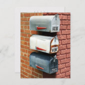 MAIL BOX POST BOX POSTCROSSING ポストカード (正面/裏面)