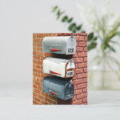 MAIL BOX POST BOX POSTCROSSING ポストカード (スタンド正面)