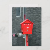 MAIL BOX POST RED BOX POSTCROSSING ポストカード (正面/裏面)
