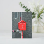 MAIL BOX POST RED BOX POSTCROSSING ポストカード (スタンド正面)