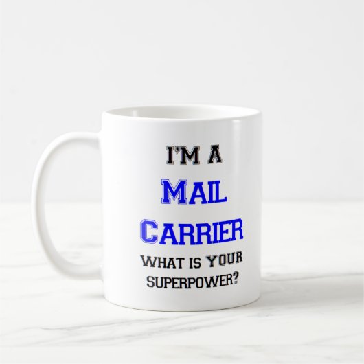 mail carrier コーヒーマグカップ (左)
