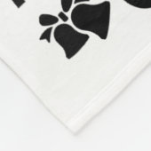 Mail Carrier Delivering More Packages Than Santa C フリースブランケット (角)