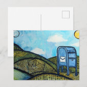 Mail Carrier Drop Box Postal Service Art           シーズンポストカード (正面/裏面)