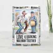 Mail Carrier Humor Card カード (正面)