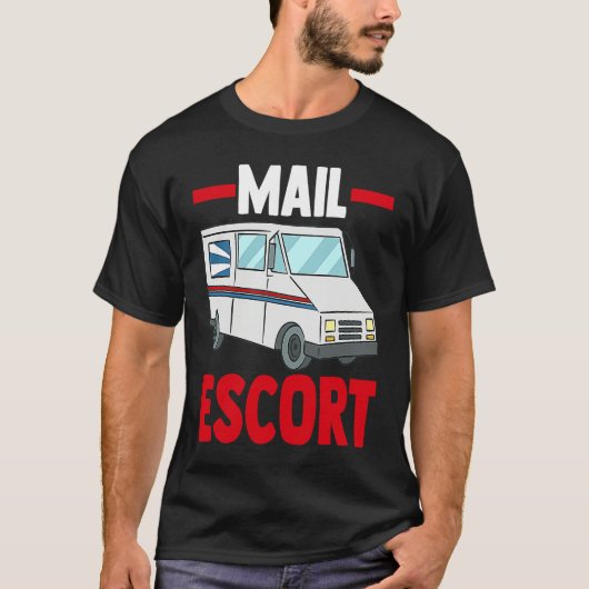 Mail Carrier Postman Mailman Postal Worker Mail Es Tシャツ (正面)