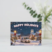 Mail Carrier Thank You Card シーズンポストカード (スタンド正面)