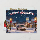 Mail Carrier Thank You Card シーズンポストカード (正面/裏面)