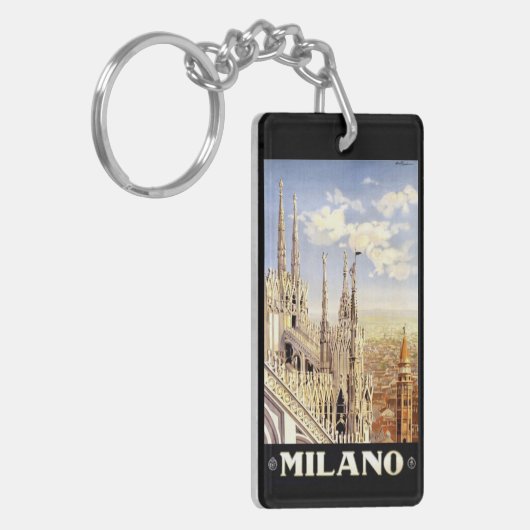 Mailand Vintage Reise キーホルダー (正面左)