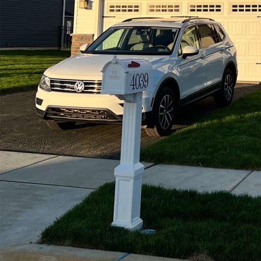 Mailbox Address Numbers Decal, Door Numbers バンパーステッカー