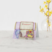 Mailbox Mollyノートカード – 第11章 カード (黄色い花)