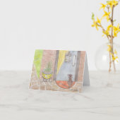 Mailbox Mollyノートカード – 第12章 カード (黄色い花)