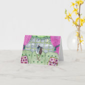 Mailbox Molly Chapter 13ノートカード カード (黄色い花)