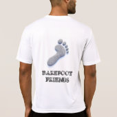 Maillot sport officiel team Barefoot Friends Tシャツ (裏面)