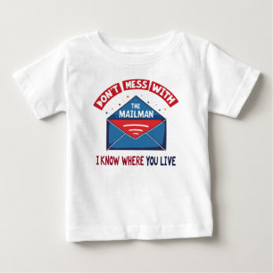 Mailmanユーモアを台無しにしない ベビーTシャツ