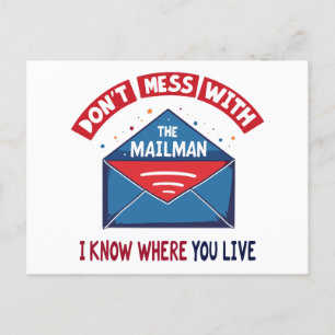 Mailmanユーモアを台無しにしない ポストカード