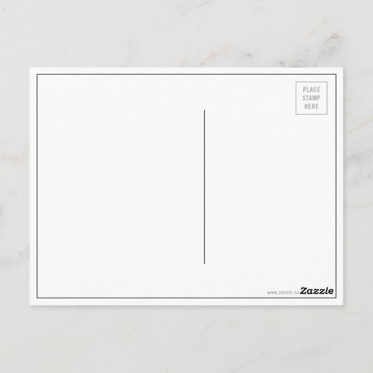 Mailman in the Snow, 1922 ポストカード (裏面)