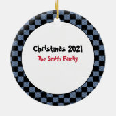 Mailman Thank You Gift - Postal Worker Keepsake セラミックオーナメント (裏面)