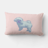 Maime柔らかい犬 ランバークッション (裏面)